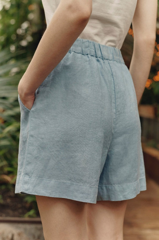 Allure lino Hip-Hop šortai — naturalusdrabuziai.lt