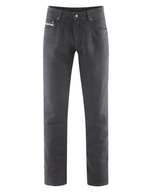 100% kanapių džinsai (unisex) – Antracito