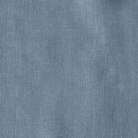 Unwashed Blue Fog lino Fabric 215 g/sq.m — naturalusdrabuziai.lt