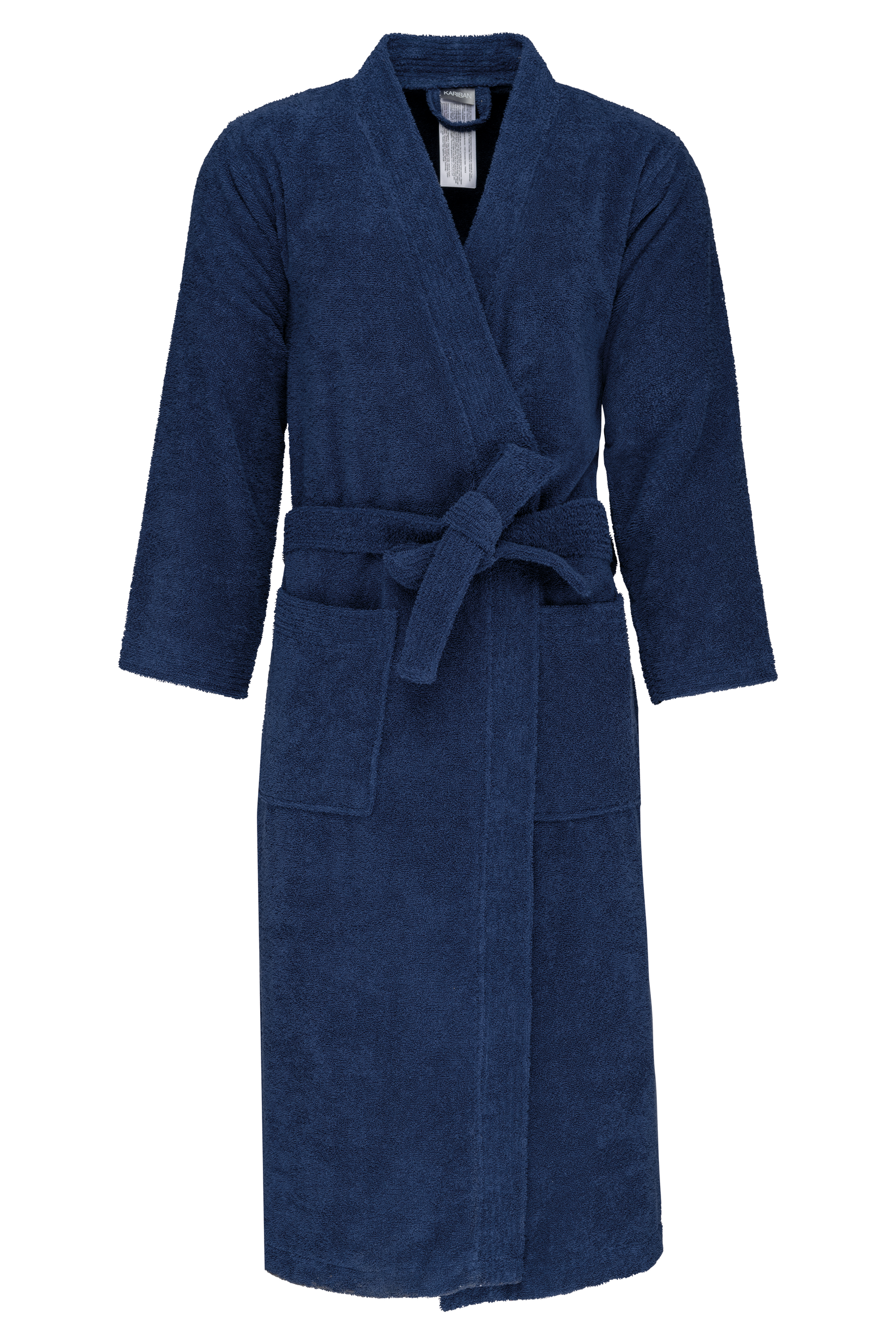 Premium medvilninis kimono stiliaus SPA chalatas — naturalusdrabuziai.lt
