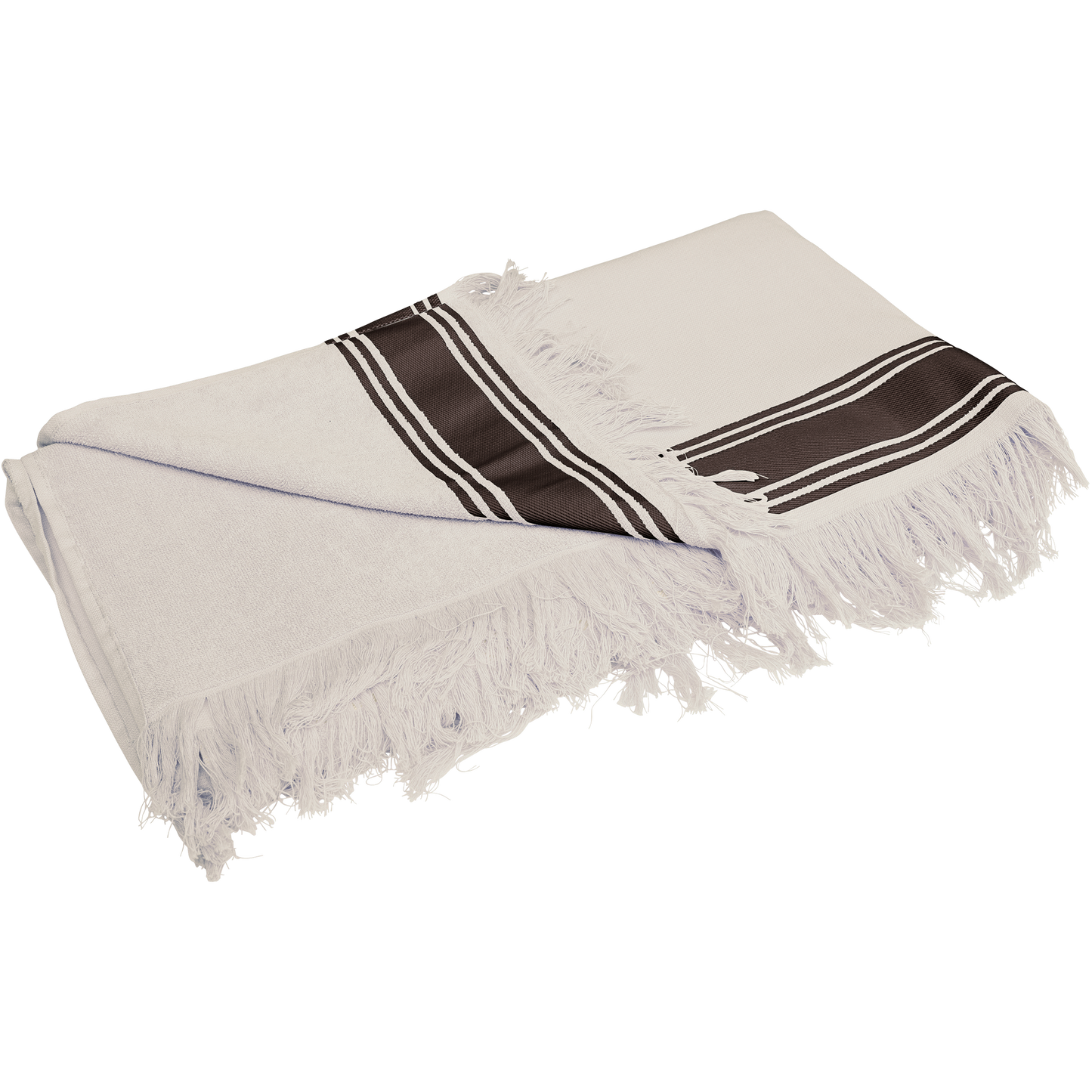 Premium medvilninis dvigubos tekstūros Fouta paplūdimio rankšluostis — naturalusdrabuziai.lt
