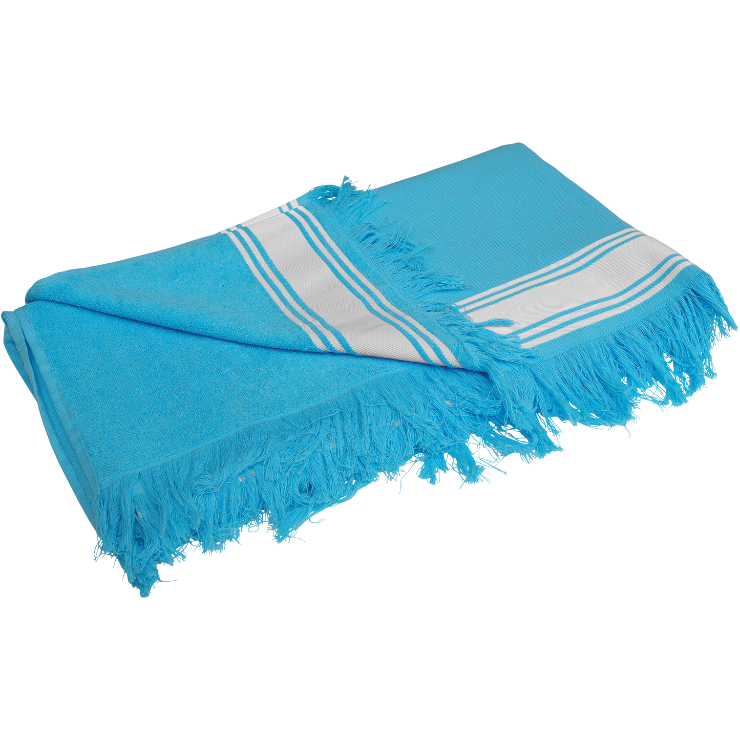 Premium medvilninis dvigubos tekstūros Fouta paplūdimio rankšluostis — naturalusdrabuziai.lt