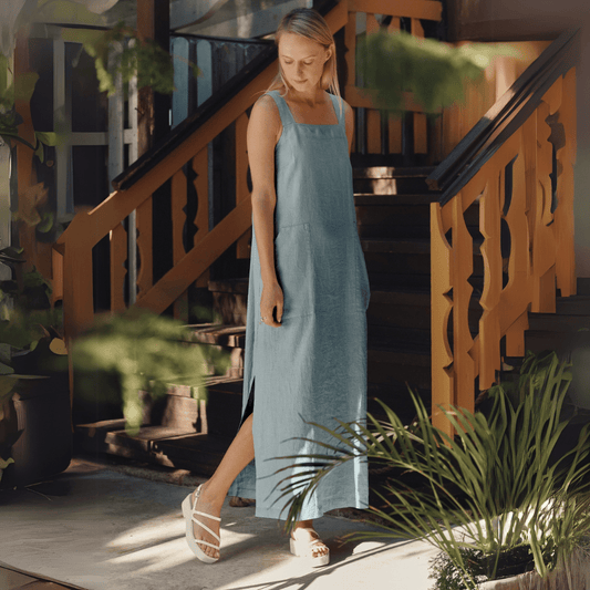 Allure lino Fugue suknelė — naturalusdrabuziai.lt