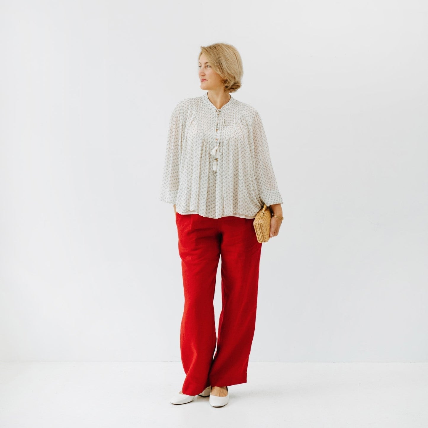 Lava Falls Linen Willow Trousers