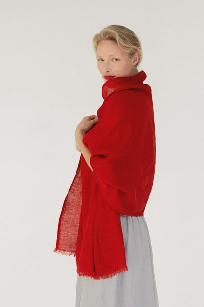 Lava Falls Linen Woodbine Scarf