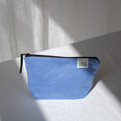 LIMITED EDITION lino Tales Persian Blue Twill lino Makeup krepšelis — naturalusdrabuziai.lt