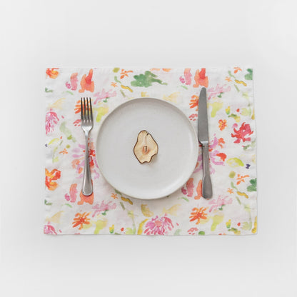 LIMITED EDITION Wildflower Flow lino staltiesėlė — naturalusdrabuziai.lt