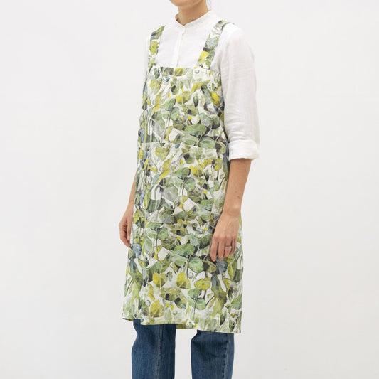lino Tales Lotus lino Pinafore prijuostė — naturalusdrabuziai.lt