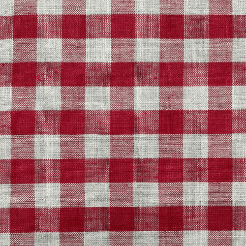 lino Tales Red Gingham lino Garcon prijuostė — naturalusdrabuziai.lt