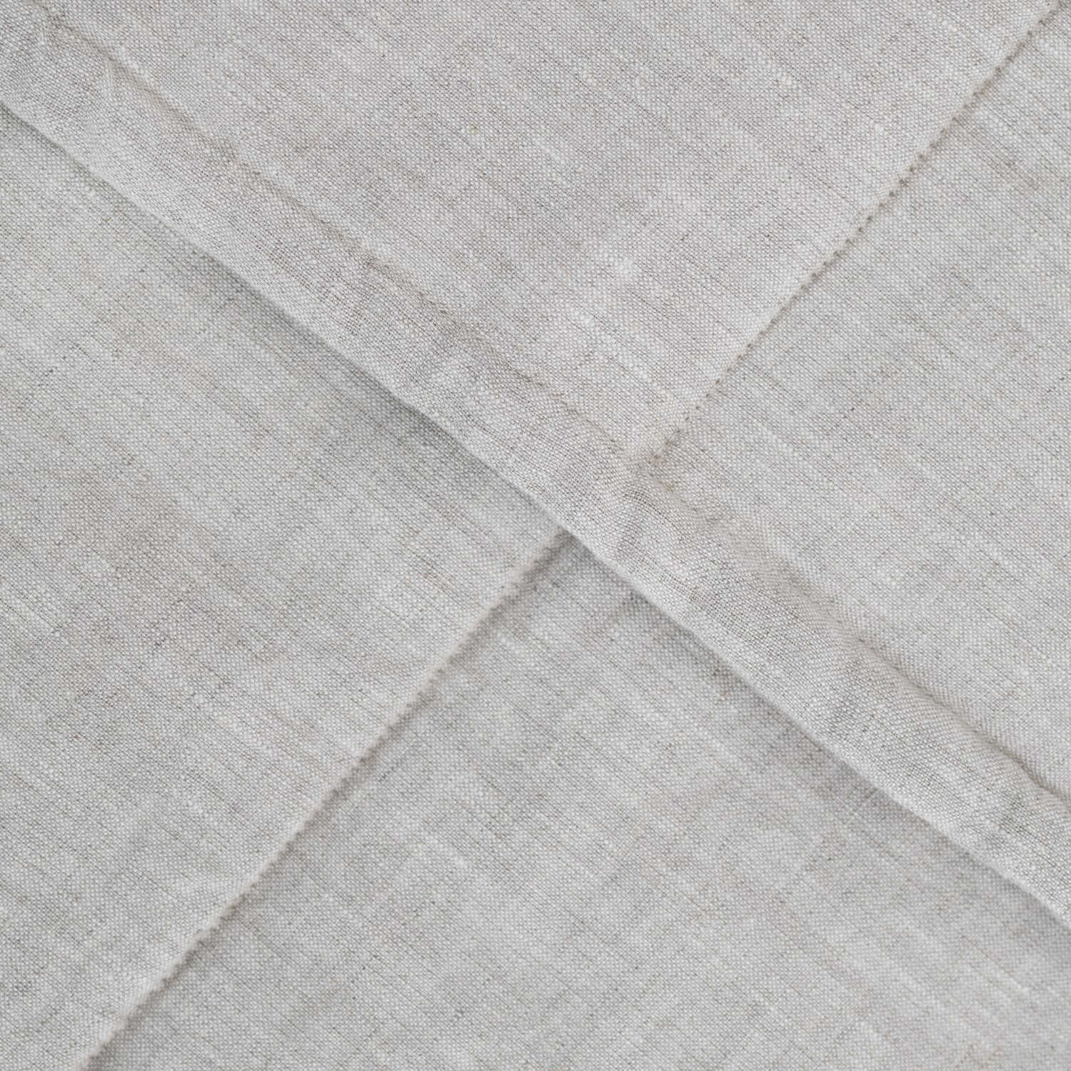 Melange lino Quilted antklodė — naturalusdrabuziai.lt