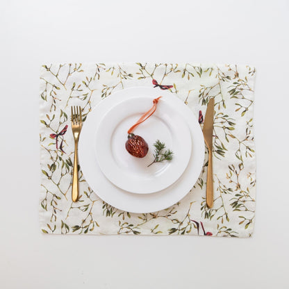Mistletoe lino staltiesėlė — naturalusdrabuziai.lt