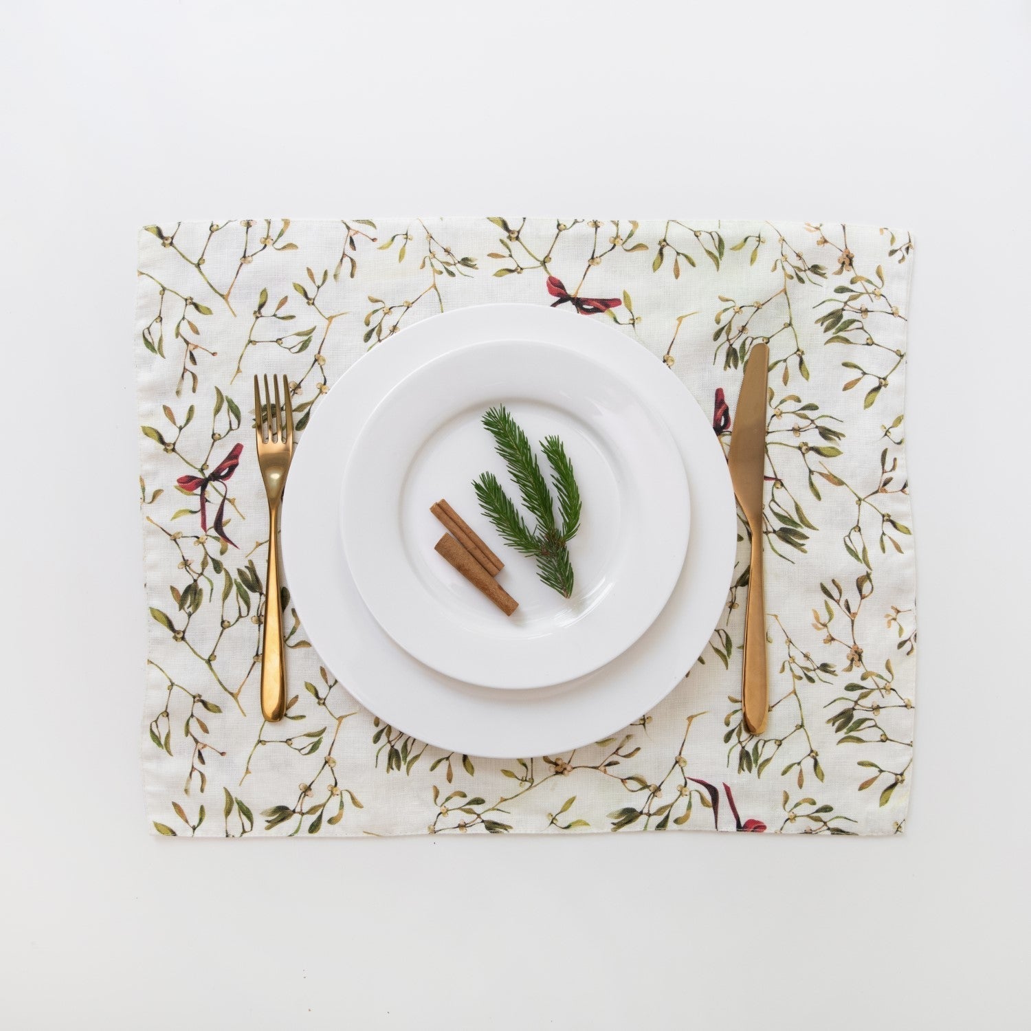 Mistletoe lino staltiesėlė — naturalusdrabuziai.lt