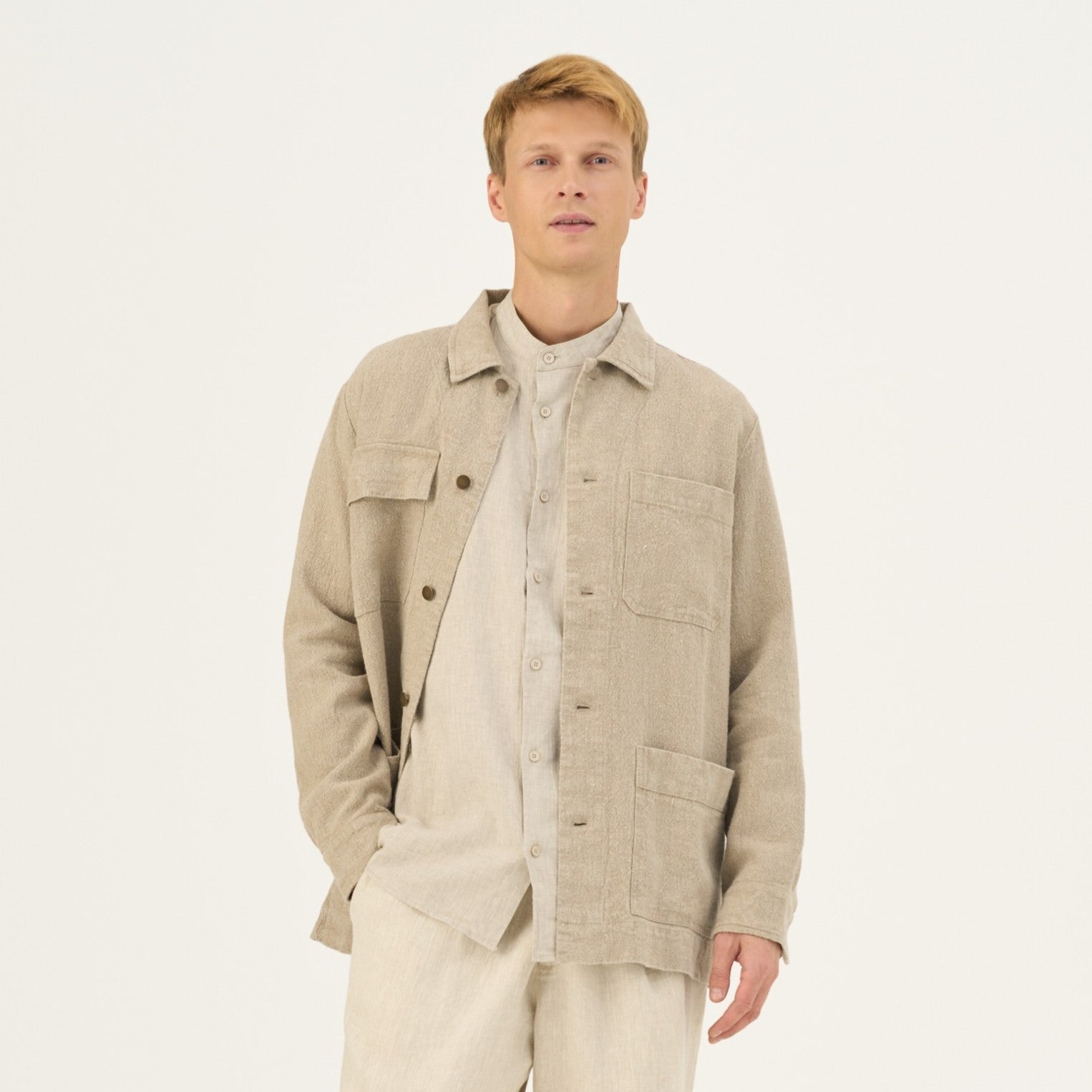 Natural Linen Maple Jacket
