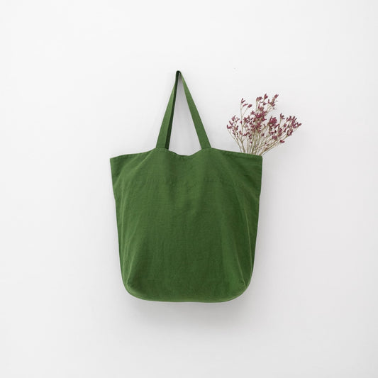 True Green lino didelis krepšys — naturalusdrabuziai.lt